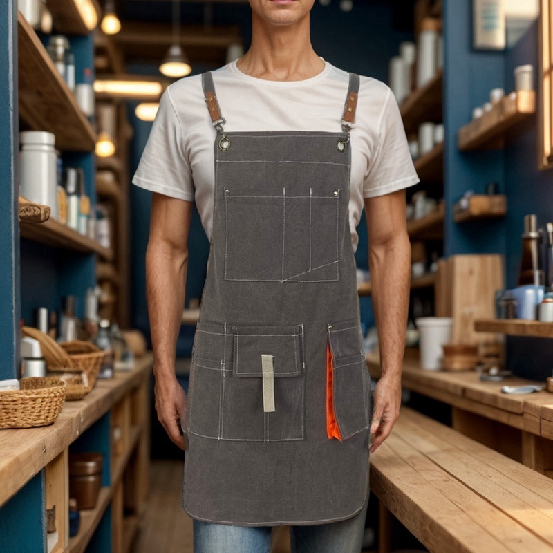 Woodworking Apron - 1PC Adjustable Shoulder Strap Thickened Wear-resistant