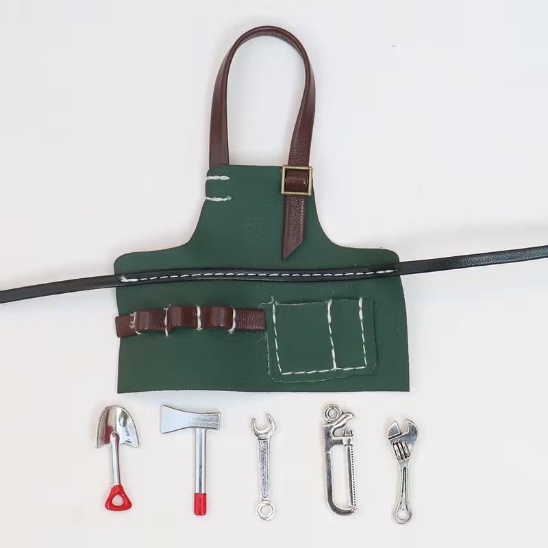 Woodworking Apron - Creative Personality Tooling Apron Clothing Decoration