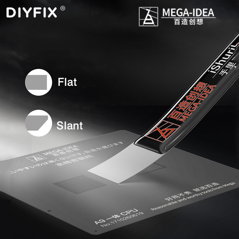 Card Scraper Steel - MEGA-IDEA T0.2MM Cạo Tín Dao Dẹt