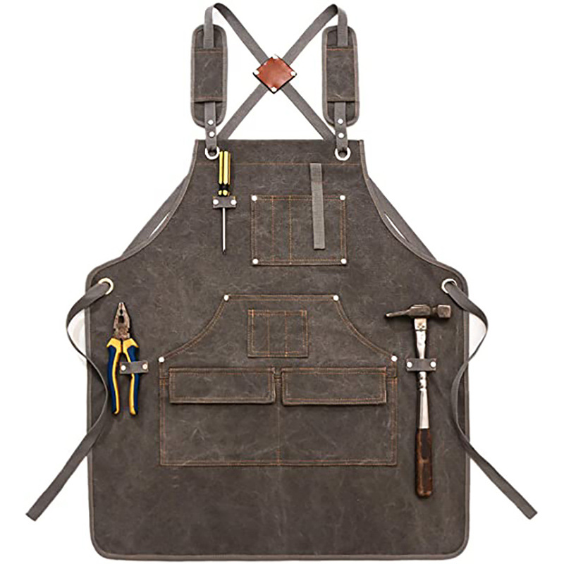 Simple thickened wear-resistan - đánh giá và giá Woodworking Apron