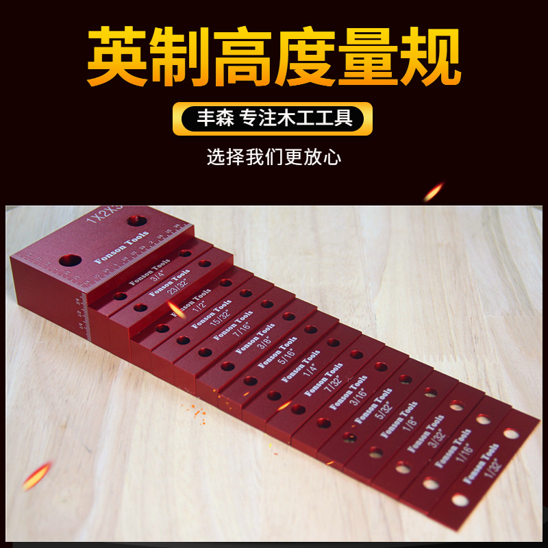 Woodworking Inch Measuring Blo - đánh giá và giá Woodworking Table