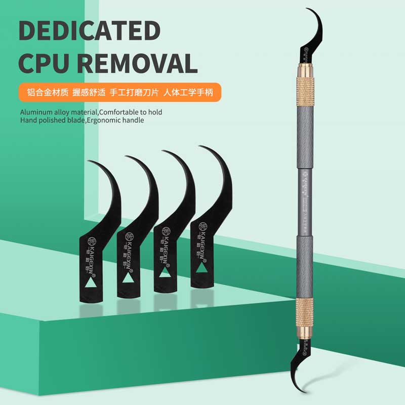 KGX CPU Glue Removal Blade Set - đánh giá và giá Card Scraper Steel