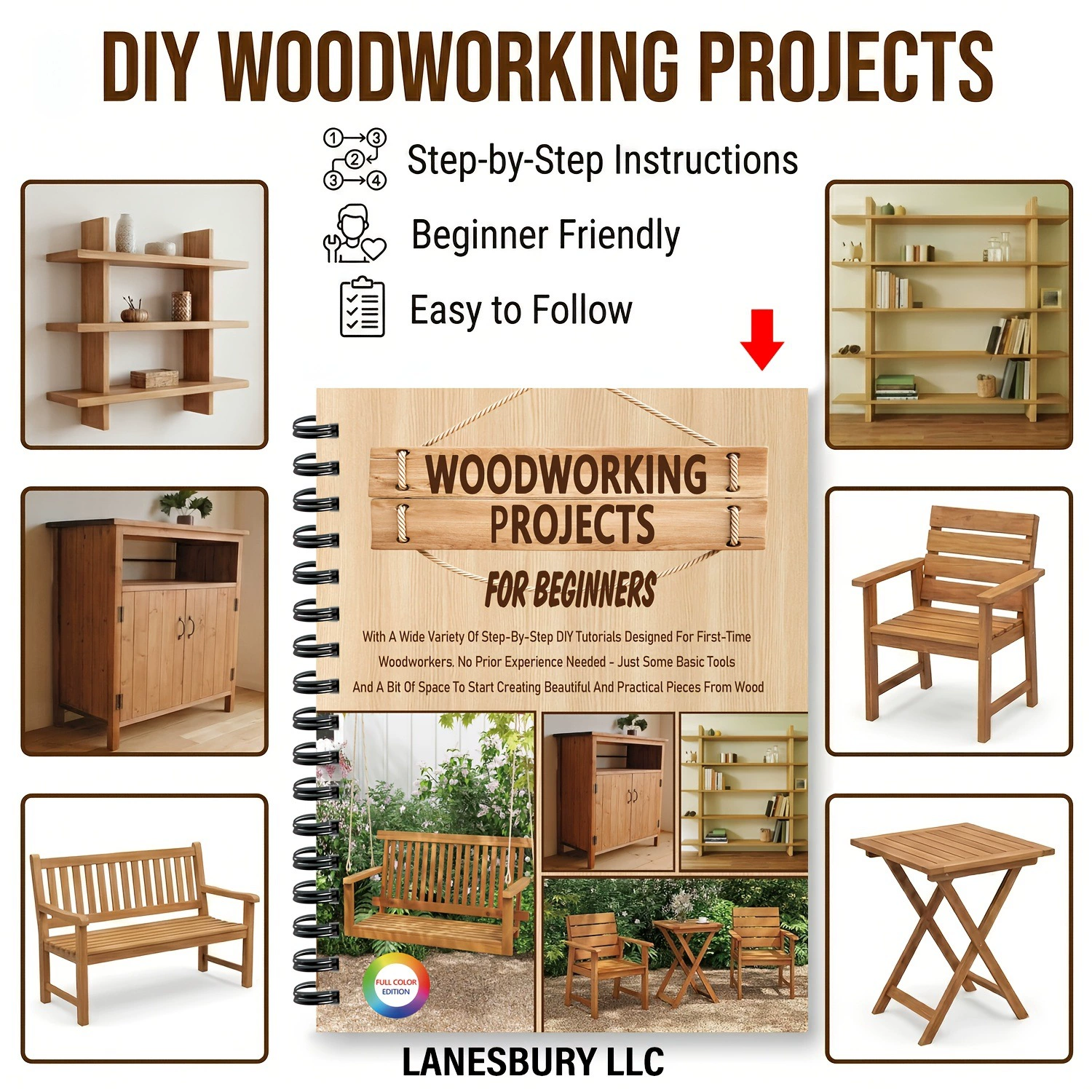 Woodworking Projects Book For  - đánh giá và giá Woodworking Ebook