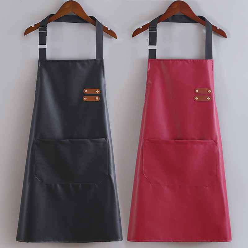 PU Leather Waterproof and Oil  - đánh giá và giá Woodworking Apron
