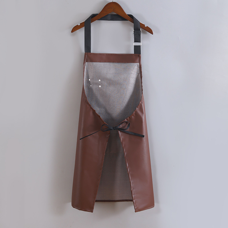 PU Leather Waterproof and Oil  - đánh giá và giá Woodworking Apron