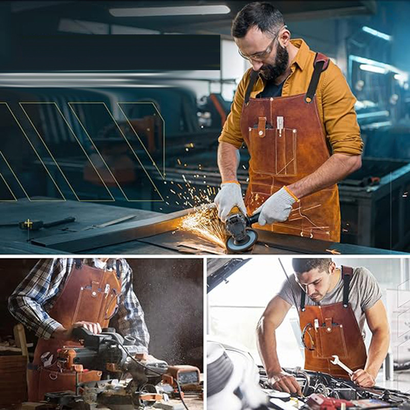 Flame-retardant and waterproof - đánh giá và giá Woodworking Apron