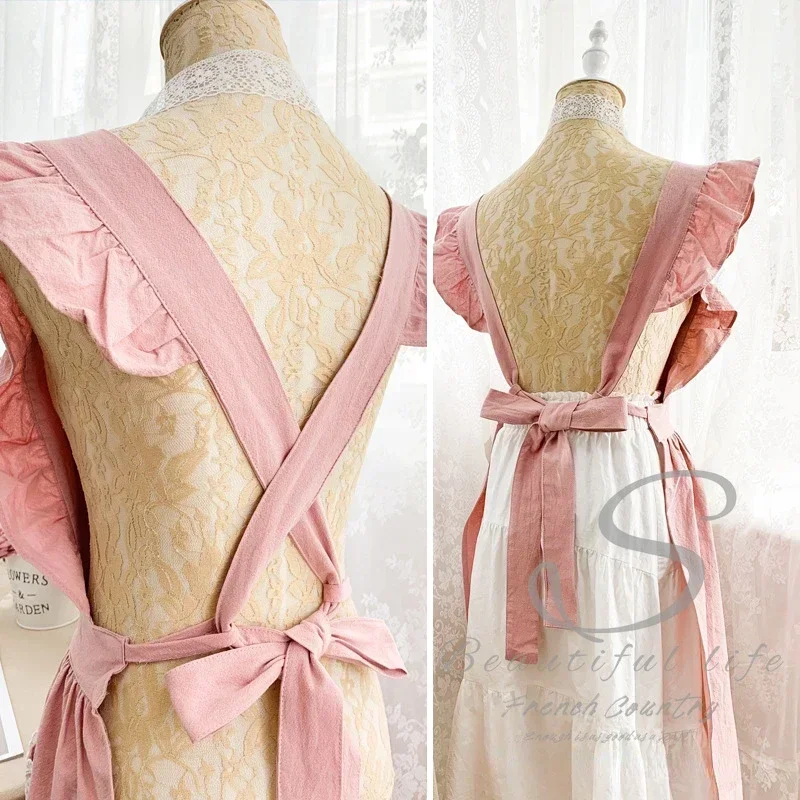 Female Women Apron Cotton Line - đánh giá và giá Woodworking Apron