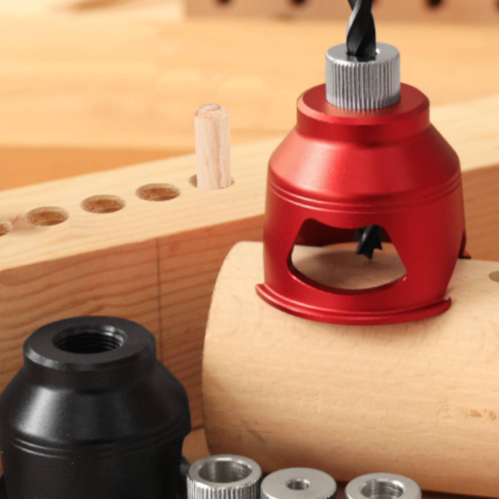 Self-Centering Dowel Jig Impro - đánh giá và giá Woodworking Jig