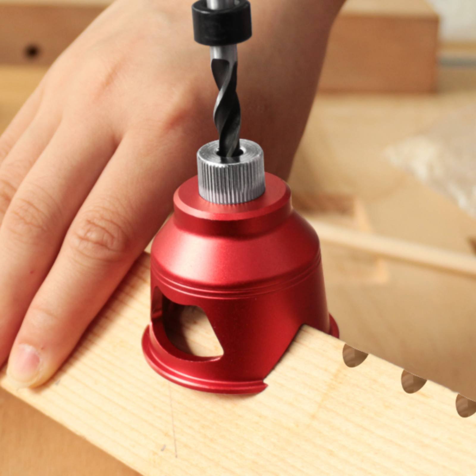 Self-Centering Dowel Jig Impro - đánh giá và giá Woodworking Jig