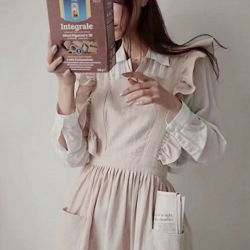French Palace Apron Retro Ruff - đánh giá và giá Woodworking Apron