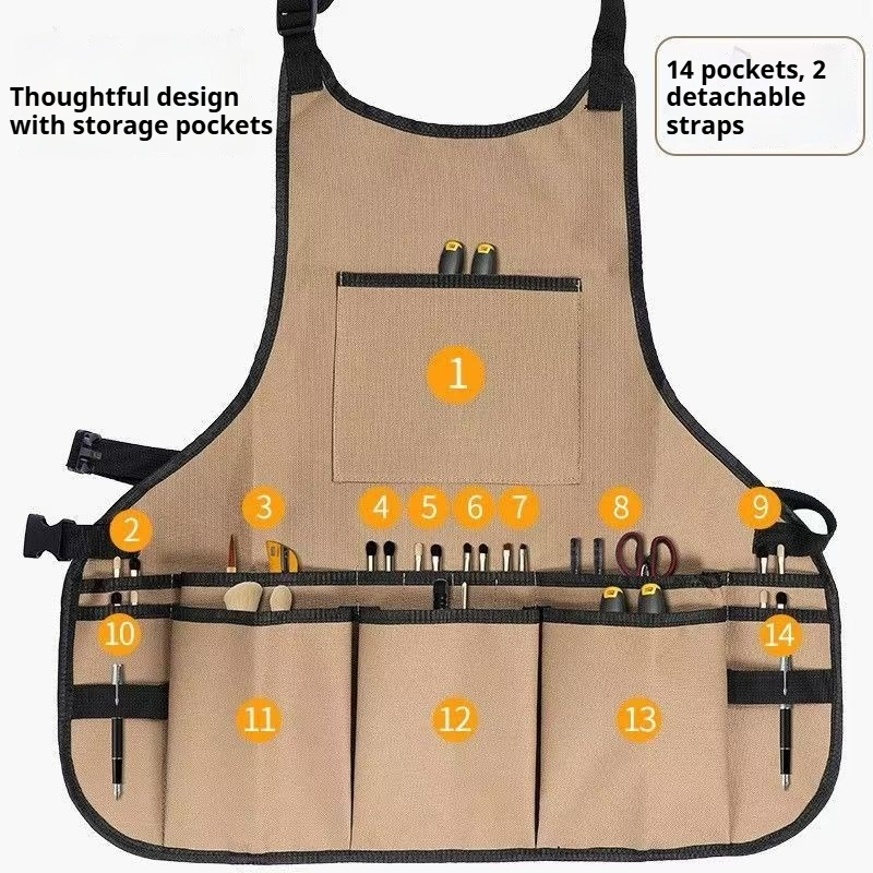Oxford Belt Garden Tool Apron  - đánh giá và giá Woodworking Apron