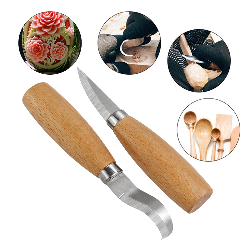 Stainless Iron Carving Knife B - đánh giá và giá Woodworking Basics