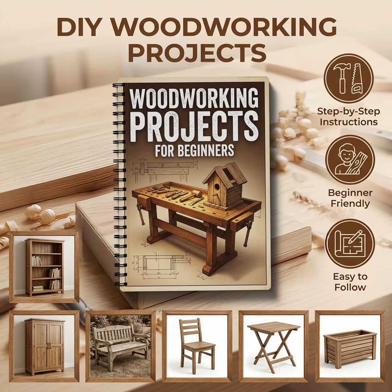 Woodworking Projects Book For  - đánh giá và giá Woodworking Ebook