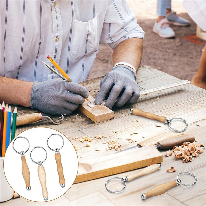12Pcs Woodturning Keychain Kit - đánh giá và giá Woodworking Shop
