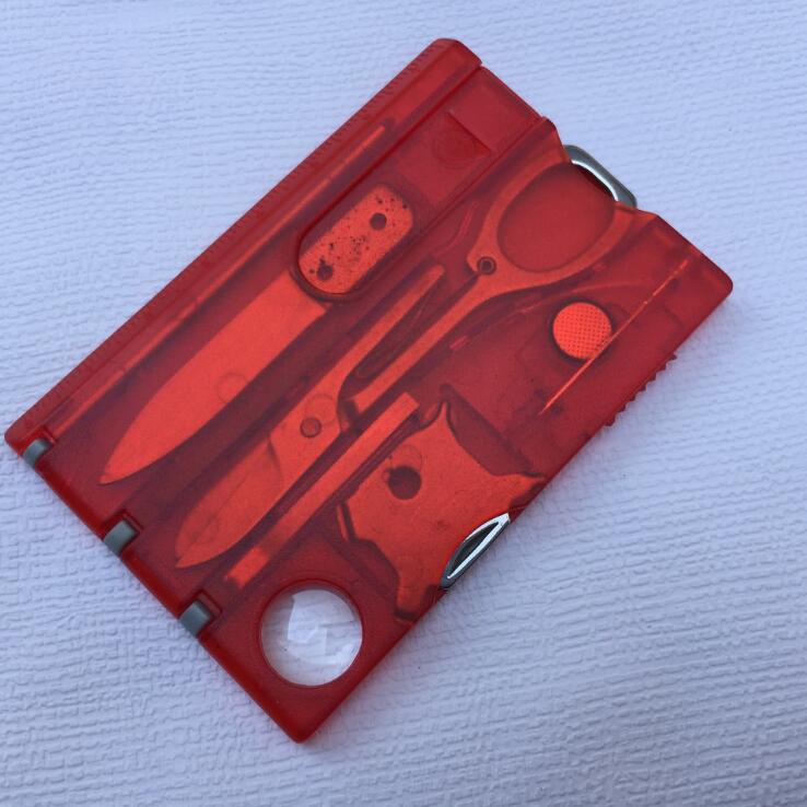 10 In 1 Portable Hiking Cards  - đánh giá và giá Card Scraper Steel