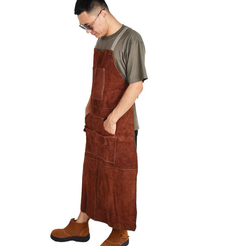 Cowhide Welding suit Apron Was - đánh giá và giá Woodworking Apron