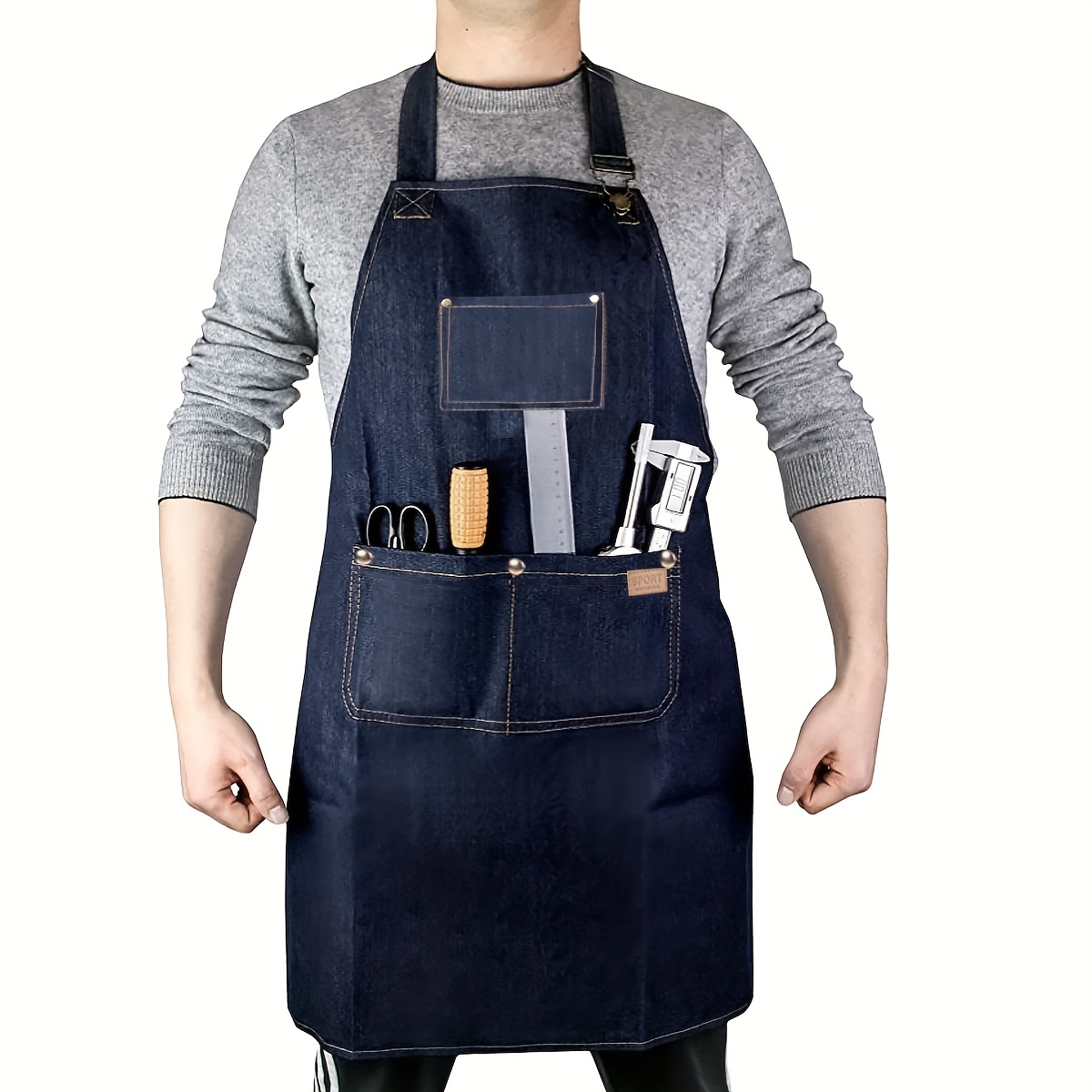 Lightweight Denim Jean Tool Ap - đánh giá và giá Woodworking Apron