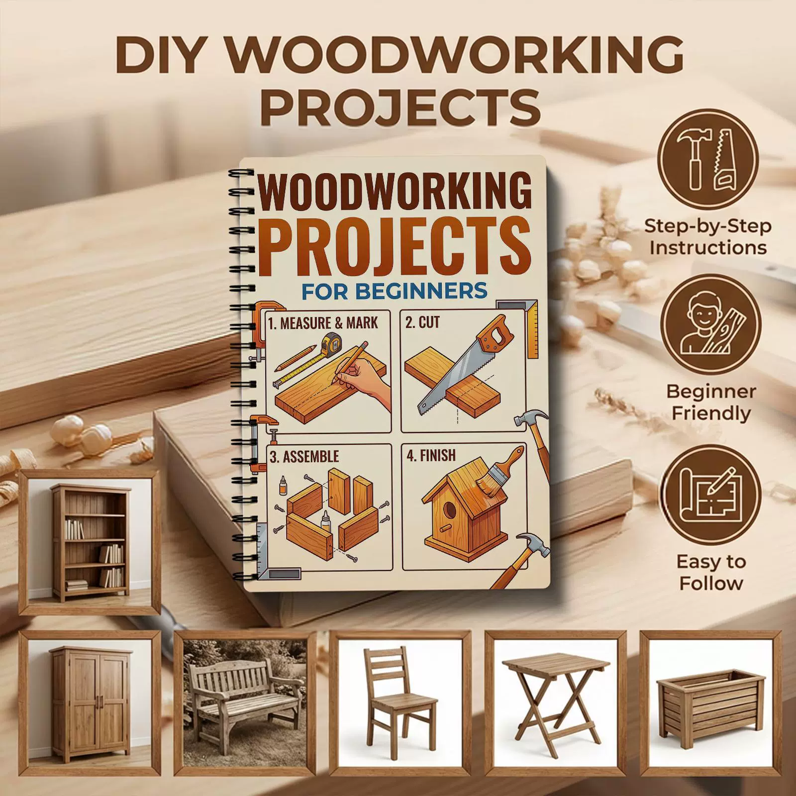 Woodworking Projects Book For  - đánh giá và giá Woodworking Ebook