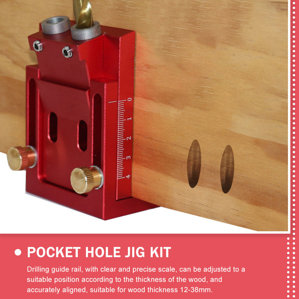 15 Degree Pocket Hole Jig Port - đánh giá và giá Woodworking Jig